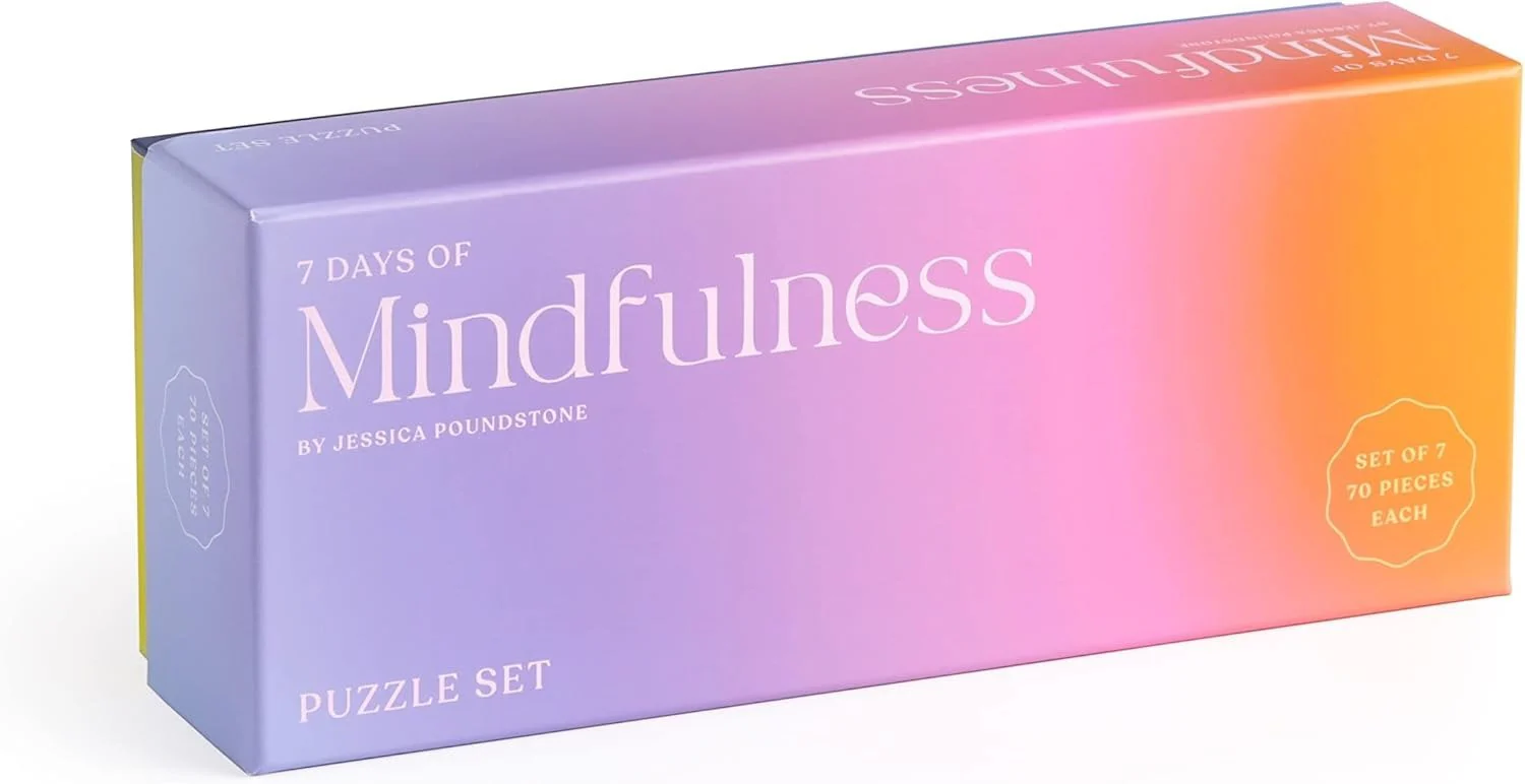 7 Days of Mindfulness - Calming Jigsaw Puzzle Set