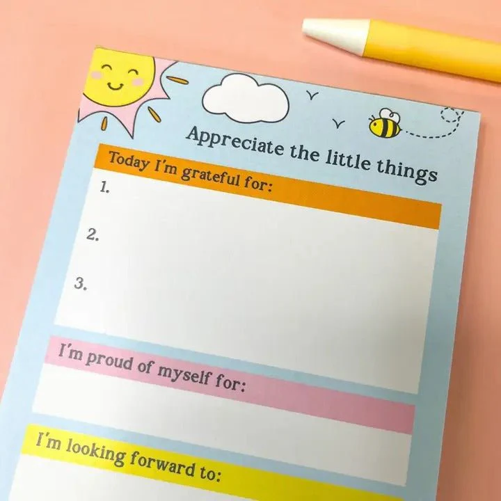 A6 Gratitude Pad - Appreciate the Little Things - Image 5