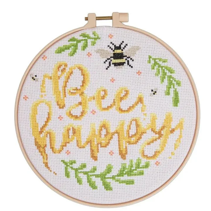 Bee Happy Cross Stitch Craft Kit - Image 6