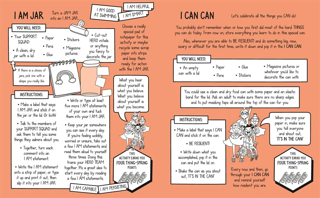 Be Resilient: An activity book for young people who want to spring back from challenges (Book by Dr. Sharie Coombes) - Image 4