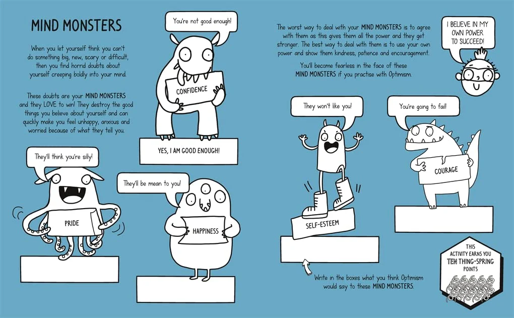 Be Resilient: An activity book for young people who want to spring back from challenges (Book by Dr. Sharie Coombes) - Image 5