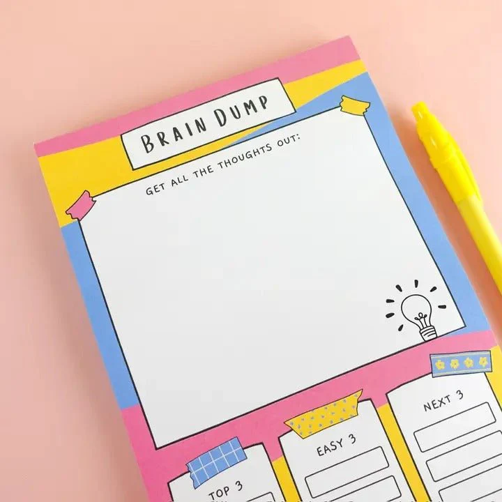 Brain Dump Notepad - A5 - Image 3