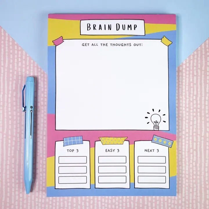 Brain Dump Notepad - A5 - Image 4