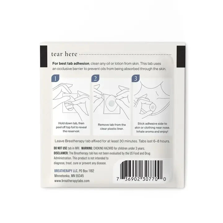 Breatherapy Serenity Kit - Calming Aromatherapy Inhalation Tabs - Image 4