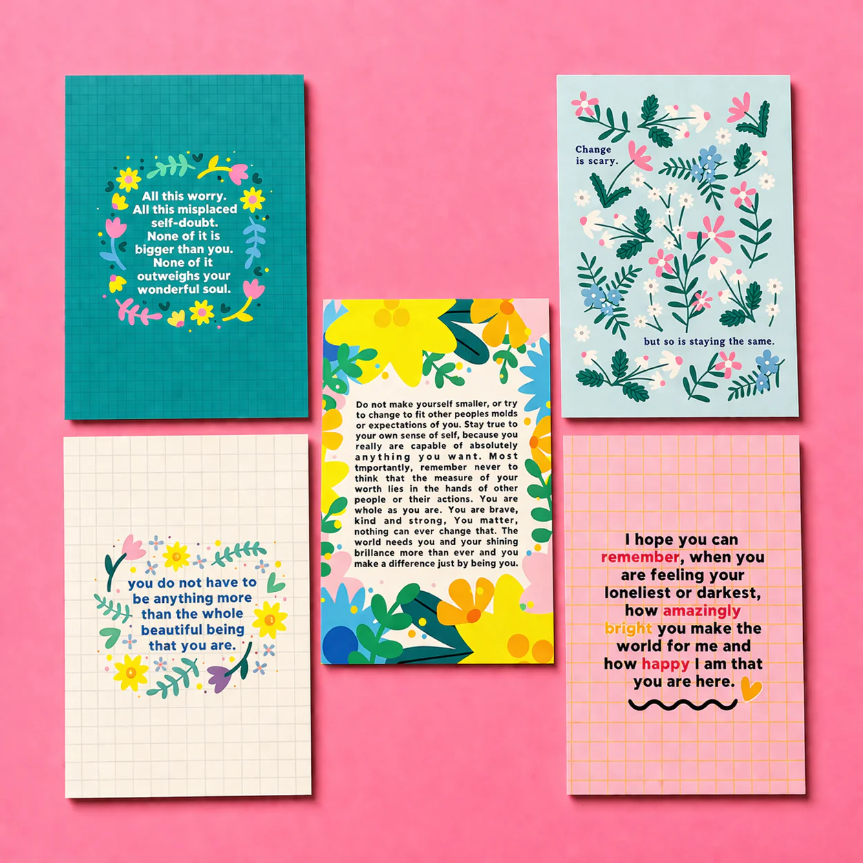 Colour and Comfort - A Deck of 20 Supportive Postcard Reminders by Jess Rachel Sharp - Image 5