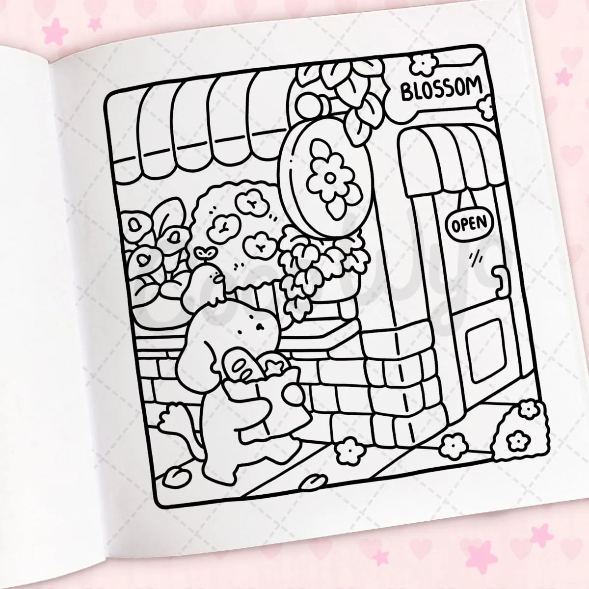 Cozy Cuties: A Cute and Comfy Colouring Book (by Coco Wyo) - Image 7