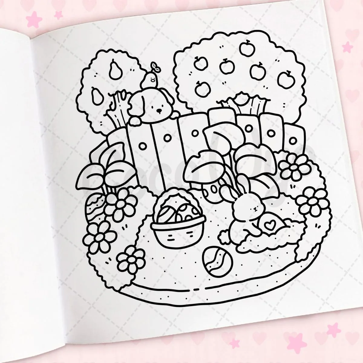 Cozy Cuties: A Cute and Comfy Colouring Book (by Coco Wyo) - Image 9