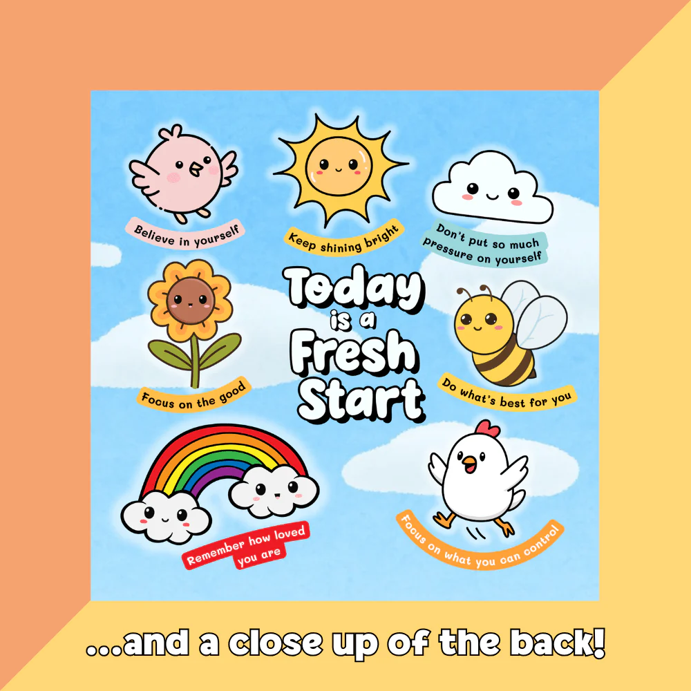 Every Day is a Fresh Start - Cute Motivational Mug - Image 4