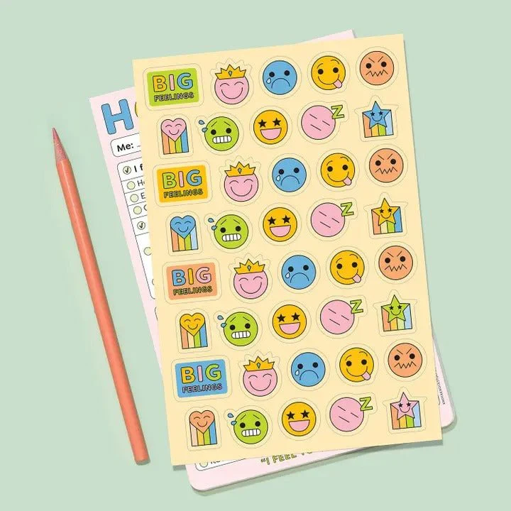 How I Feel Notepad and Stickers - Image 2