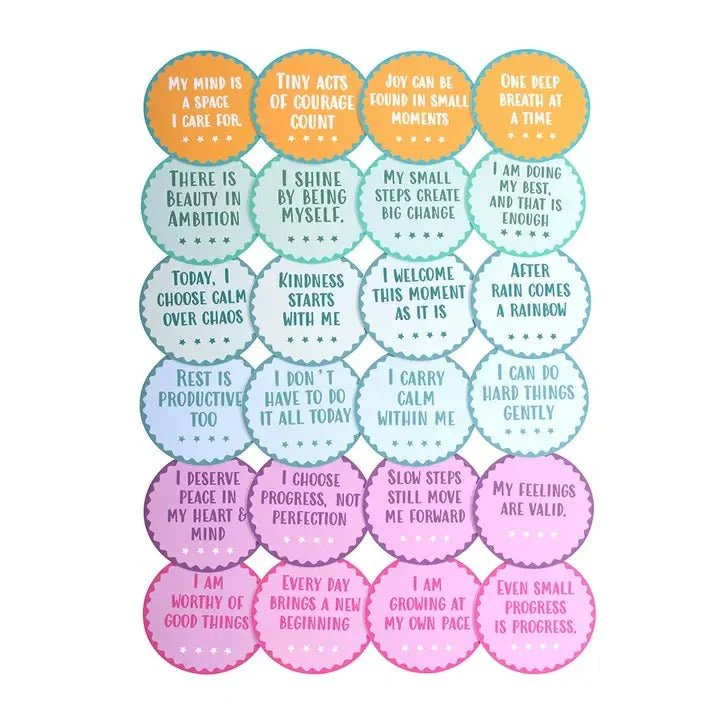 Pocket Positivity - 24 Colourful Pocket-Sized Affirmation Cards - Image 3