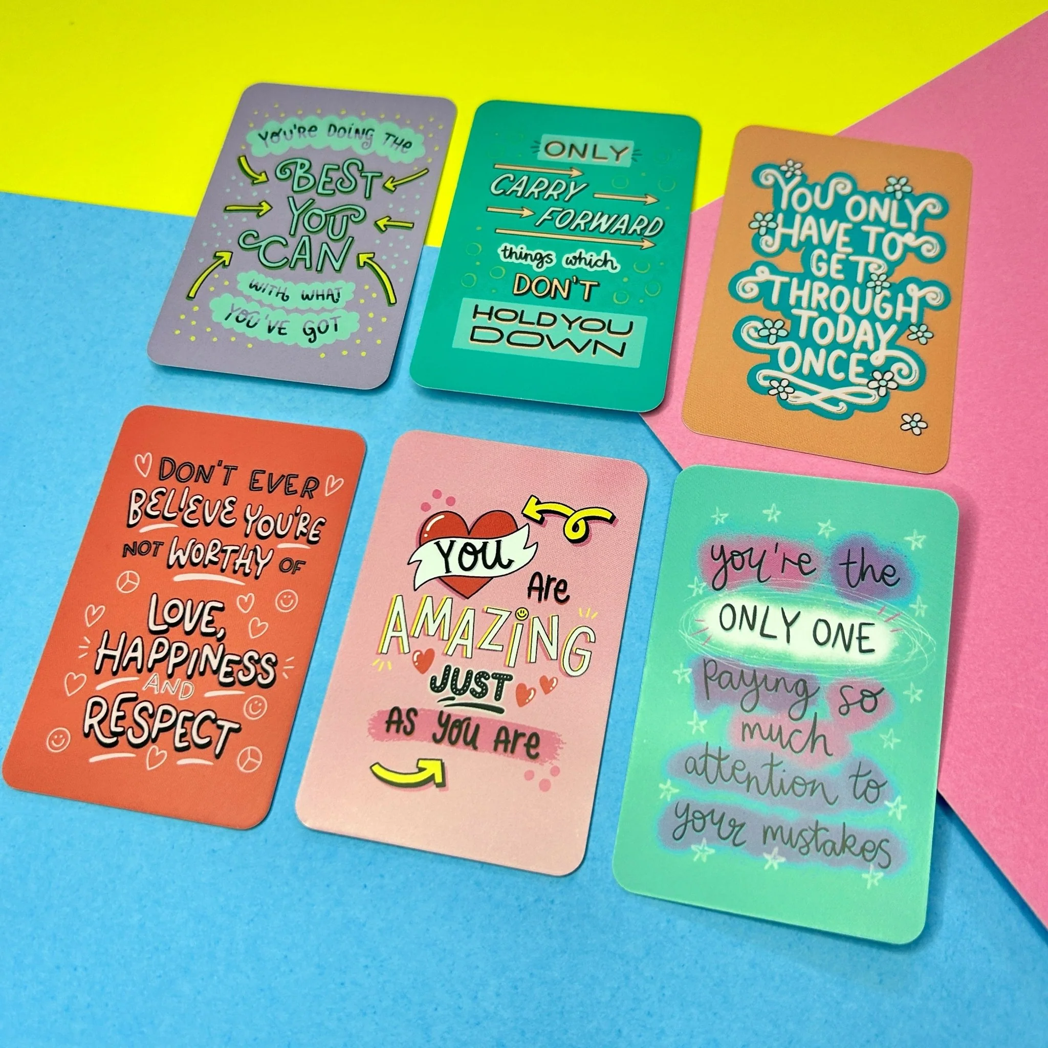 Pocketful of Pick-Me-Up Cards - 30 Motivational Reminder Quote Cards - Image 5
