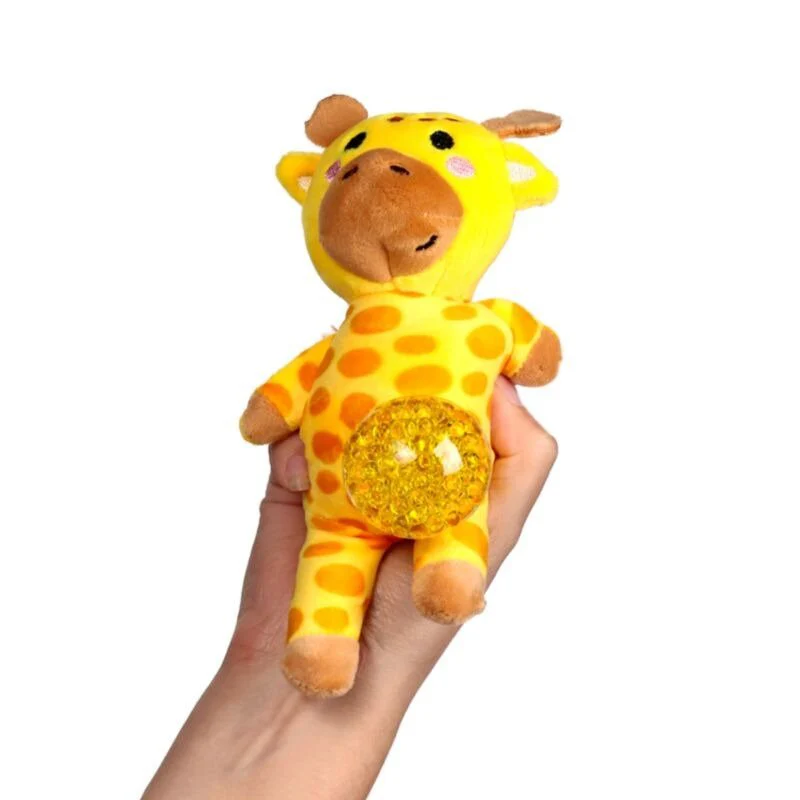 Queasy Squeezies Adoramals - Zoo Animal Shaped Plush Squeezy Toy - Image 5
