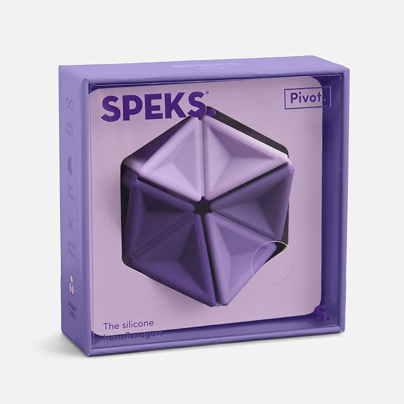 Speks Pivot - Silicone Flexagon fidget toy - Image 10