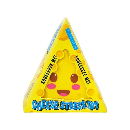 Squishy Cheese Stress Toy – Cute squeezy fidget - Image 3