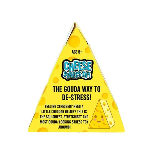 Squishy Cheese Stress Toy – Cute squeezy fidget - Image 4