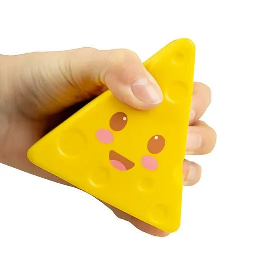 Squishy Cheese Stress Toy – Cute squeezy fidget - Image 6