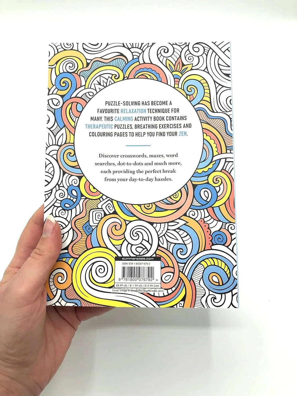 The Mindfulness Activity Book: Calming Puzzles to Help You Relax by Anna Barnes - Image 5