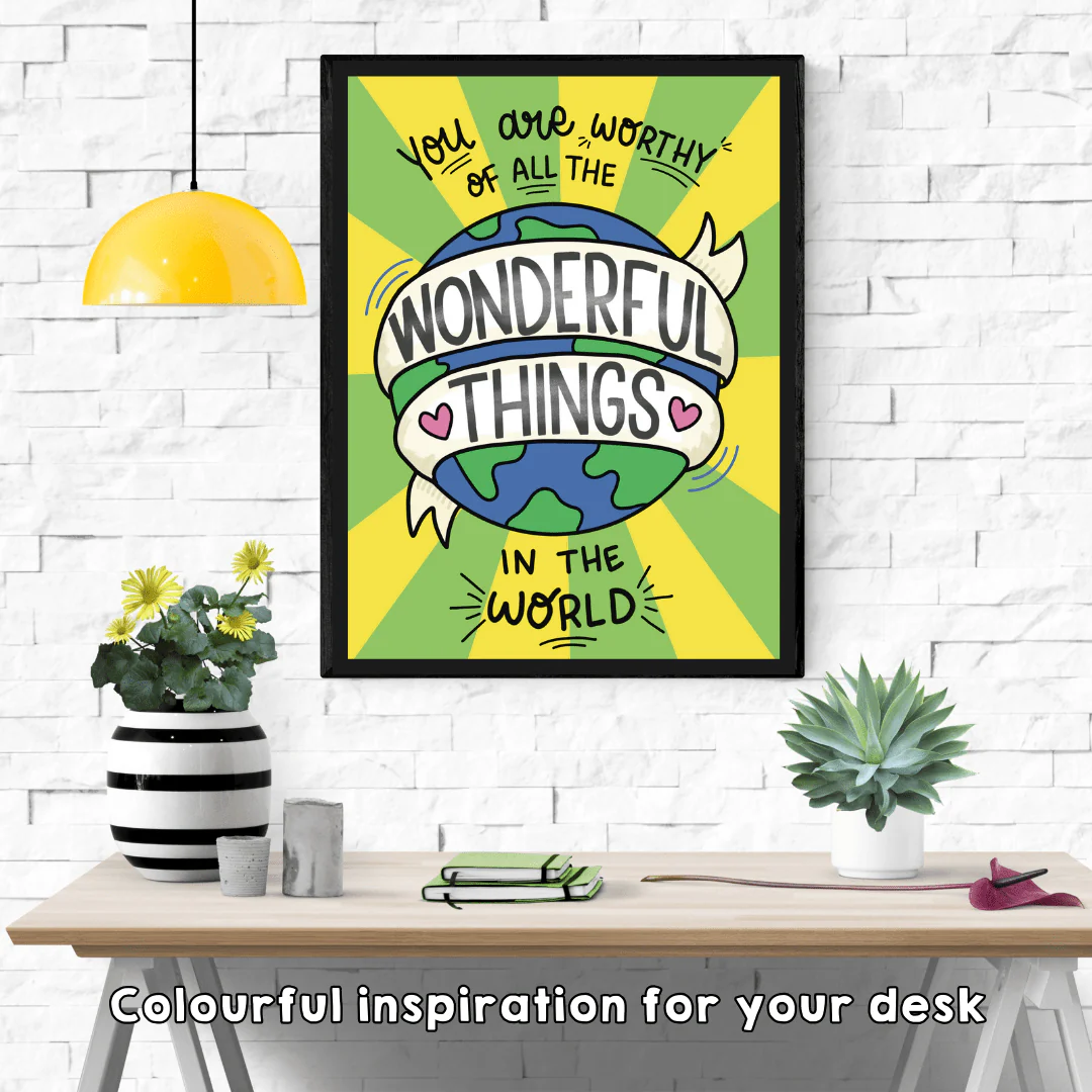 This Is Just The Beginning - Motivational & Inspirational Poster Print - Image 4