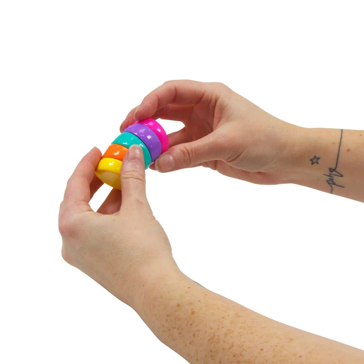 Twist N Turn Fidget Rainbow Fidget Toy - Image 3