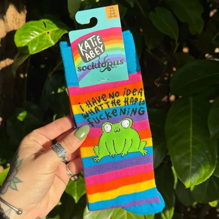 What The Hap is F**kening Socks - Socktopus X Katie Abey