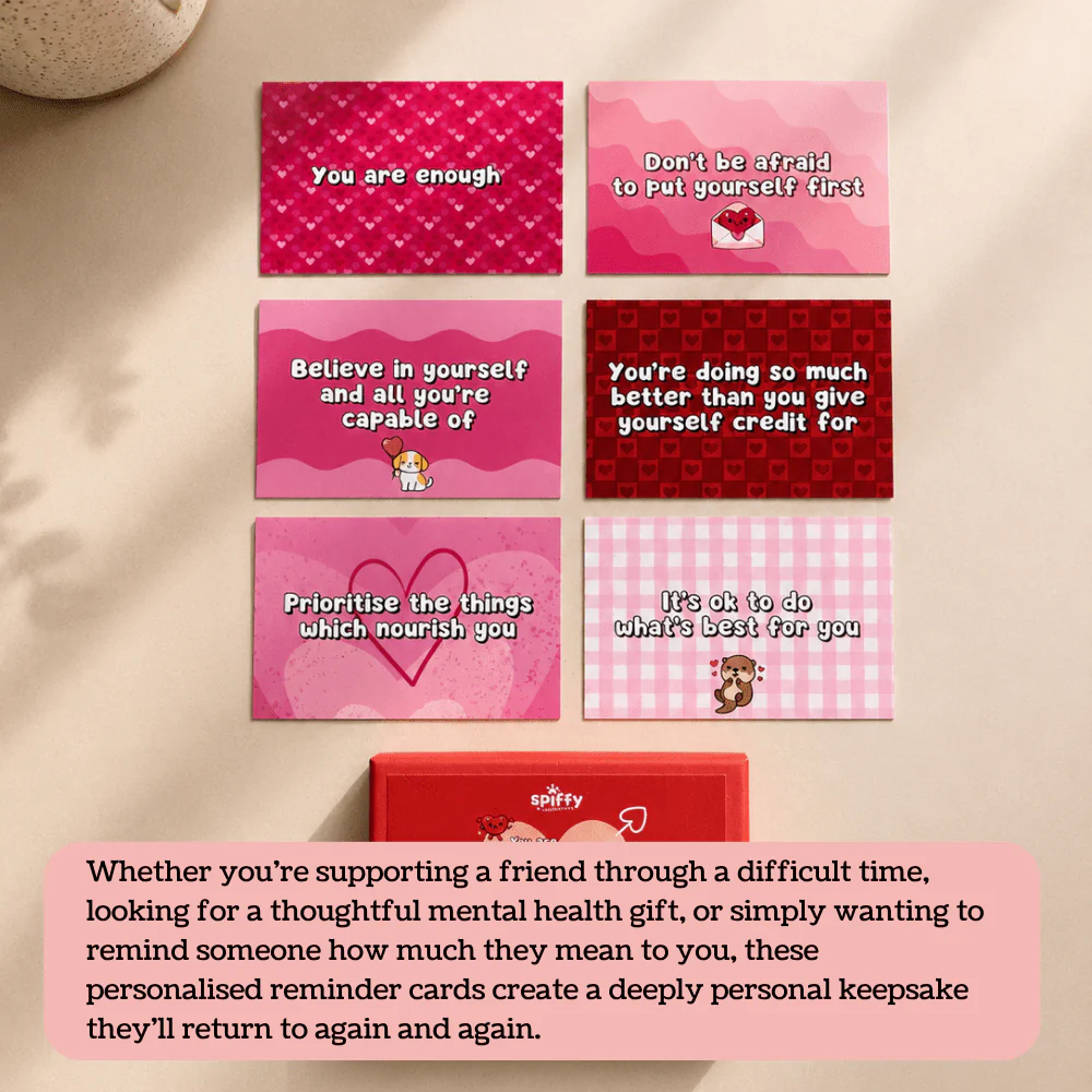You Are Loved, Lovable and Lovely - Box of 20 Pocket Sized Self-Love Reminders - Image 5